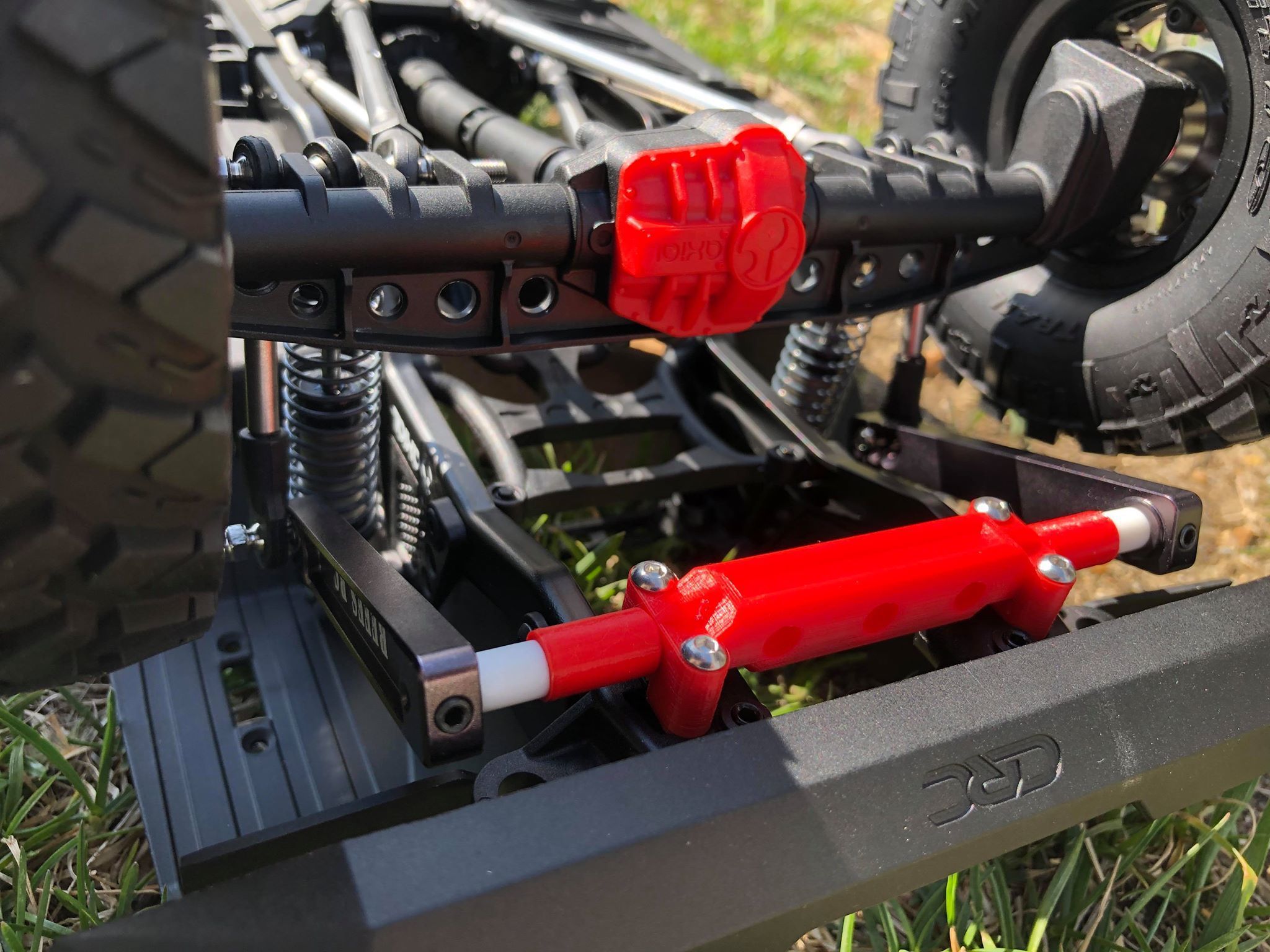 Kit Barre Anti-roulis Arrière En Aluminium GPM + Liens Acier Inox Pour Traxxas 1/7 Unlimited Racer